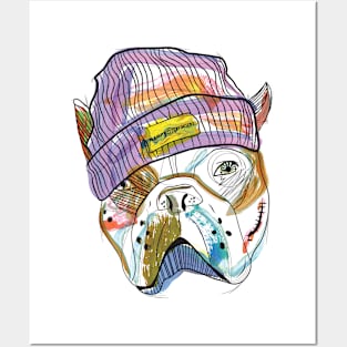 Watercolour Dog Posters and Art